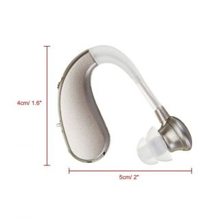 New popular behind-the-ear hearing aid with low-frequency noise reduction and rechargeable